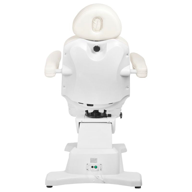 Electric cosmetic chair azzurro 869a rotary 4 engine white - BVShop