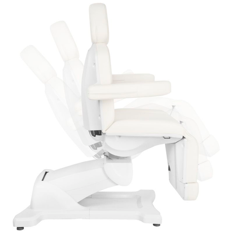 Electric cosmetic chair azzurro 869as pedi 5 motor rotary white - BVShop