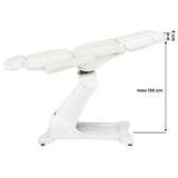 Electric cosmetic chair azzurro 869as pedi 5 motor rotary white - BVShop
