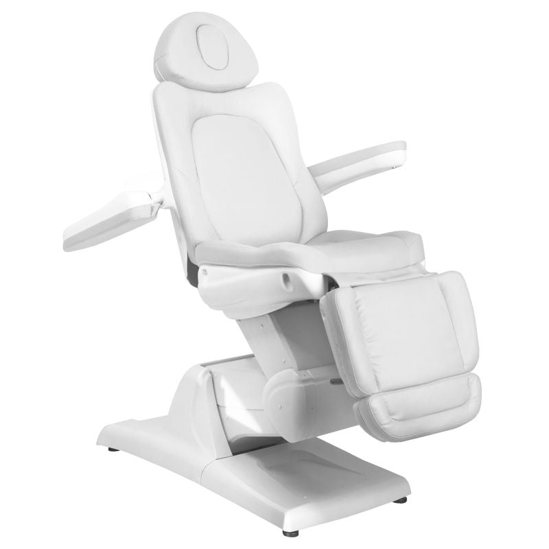 Electric cosmetic chair azzurro 870 3 strong white - BVShop