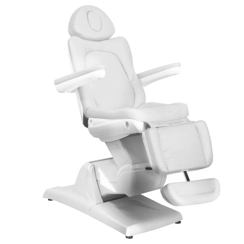 Electric cosmetic chair azzurro 870 3 strong white - BVShop
