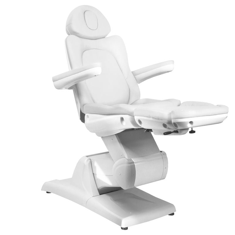 Electric cosmetic chair azzurro 870 3 strong white - BVShop
