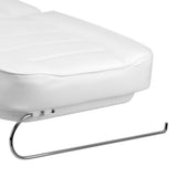 Electric cosmetic chair lux 4m white with a cradle - BVShop