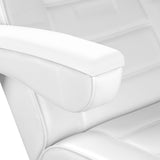 Electric cosmetic chair lux 4m white with a cradle - BVShop