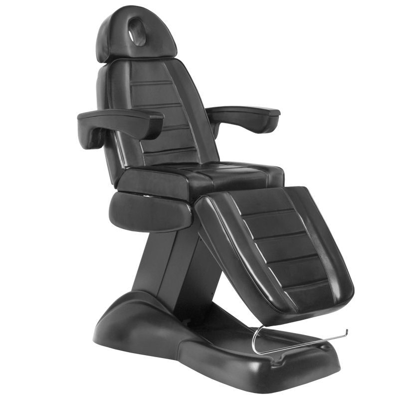 Electric cosmetic chair lux black - BVShop