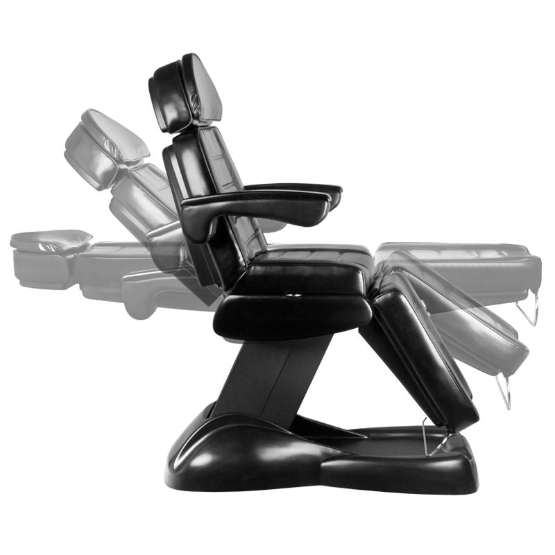 Electric cosmetic chair lux black - BVShop