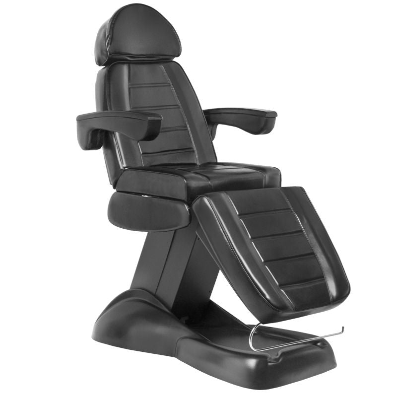 Electric cosmetic chair lux black - BVShop