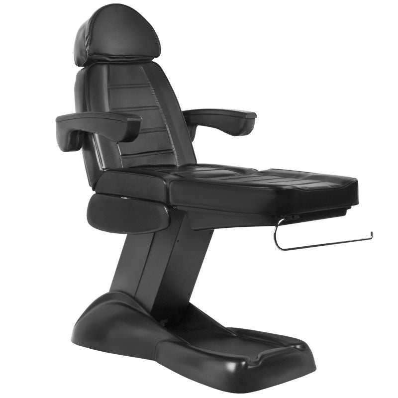 Electric cosmetic chair lux black - BVShop