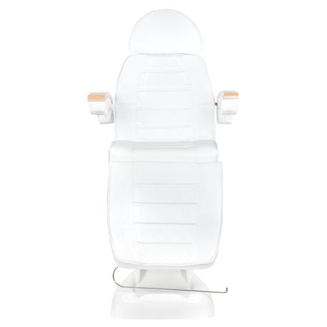 Electric cosmetic chair lux white / beech 3m - BVShop