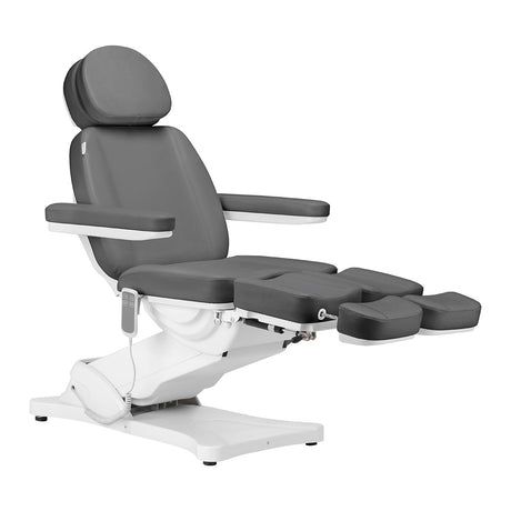 Electric cosmetic chair SILLON CLASSIC 2 motors pedi gray - BVShop