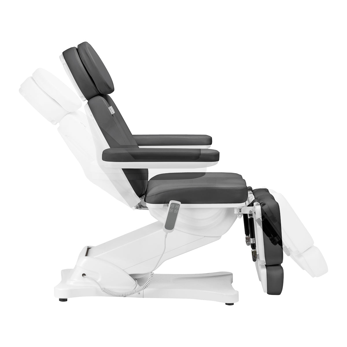 Electric cosmetic chair SILLON CLASSIC 2 motors pedi gray - BVShop