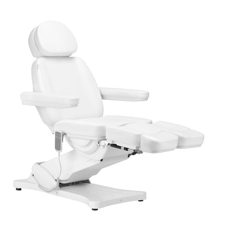 Electric cosmetic chair SILLON CLASSIC 2 motors pedi white - BVShop