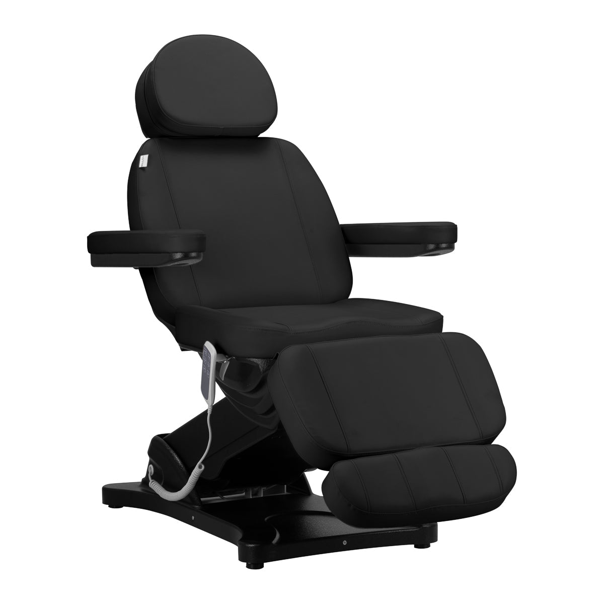 Electric cosmetic chair SILLON CLASSIC 3 motors black - BVShop