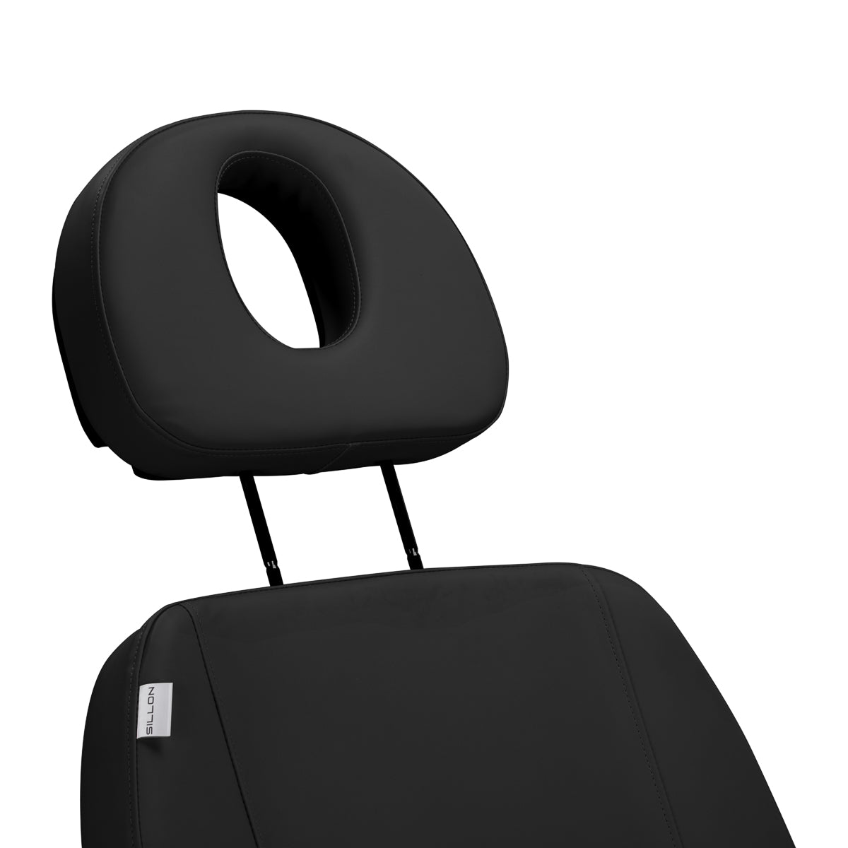 Electric cosmetic chair SILLON CLASSIC 3 motors black - BVShop