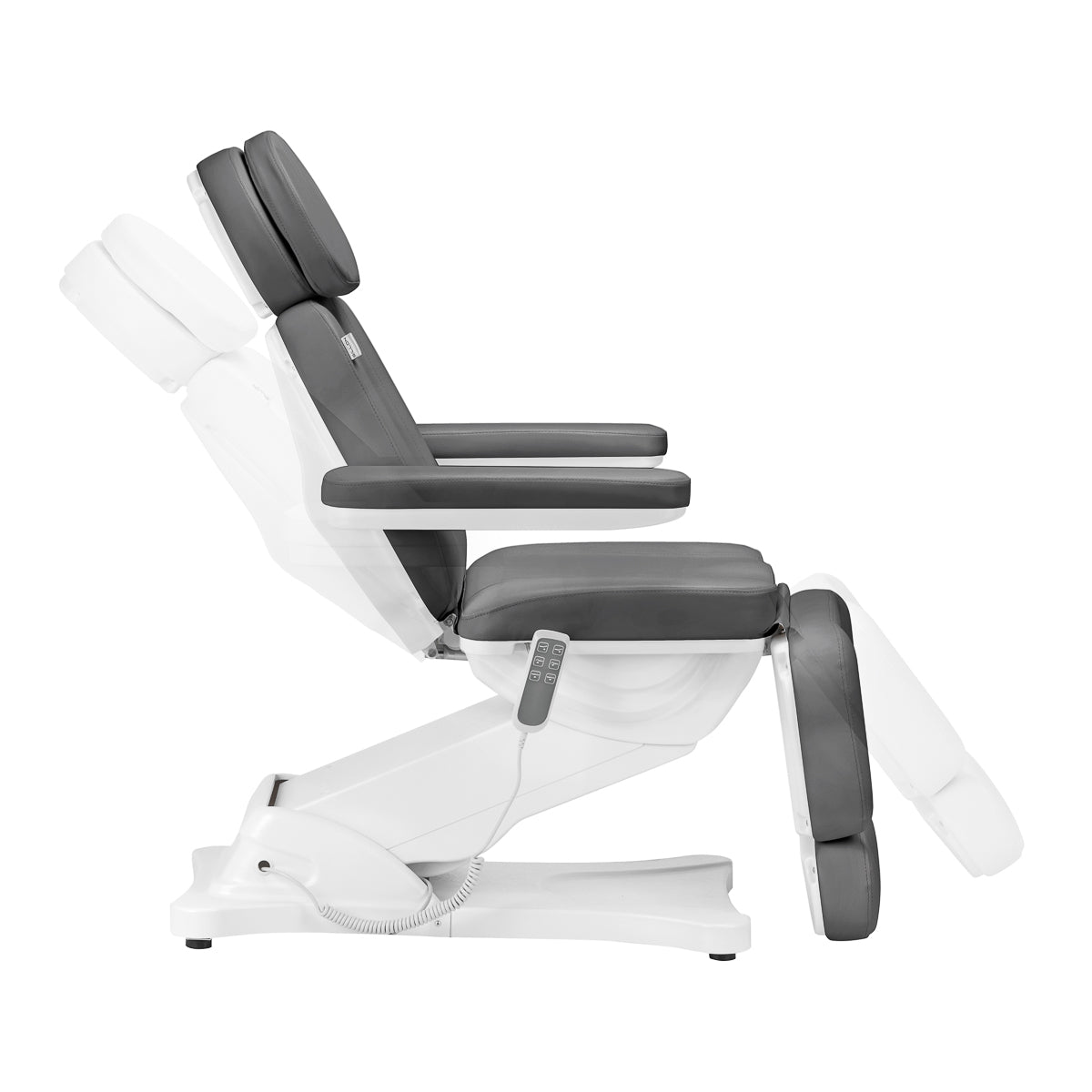 Electric cosmetic chair SILLON CLASSIC 3 motors gray - BVShop