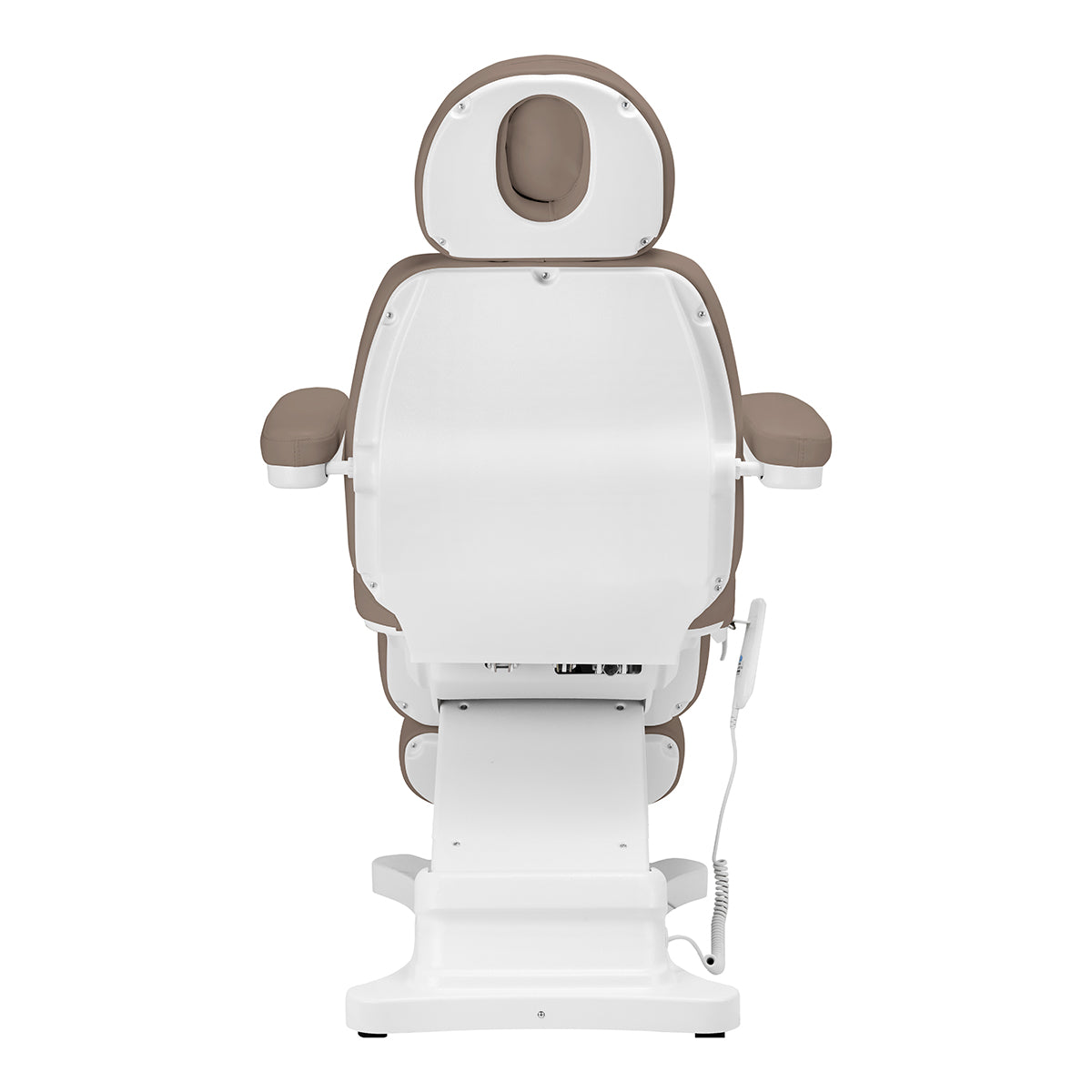 Electric cosmetic chair SILLON CLASSIC 3 motors modern brown - BVShop