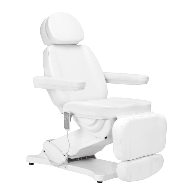 Electric cosmetic chair SILLON CLASSIC 3 motors white - BVShop