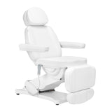 Electric cosmetic chair SILLON CLASSIC 3 motors with heating second edition white - BVShop