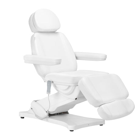 Electric cosmetic chair SILLON CLASSIC 3 motors with heating second edition white - BVShop