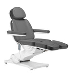 Electric cosmetic chair SILLON CLASSIC 3 motors with pedi cradle gray - BVShop
