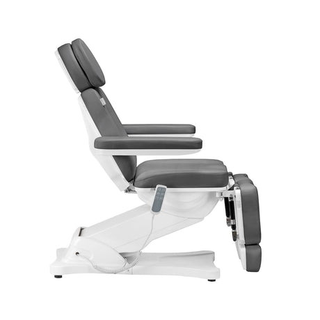 Electric cosmetic chair SILLON CLASSIC 3 motors with pedi cradle gray - BVShop