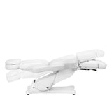 Electric cosmetic chair SILLON CLASSIC 3 motors with pedi cradle white - BVShop