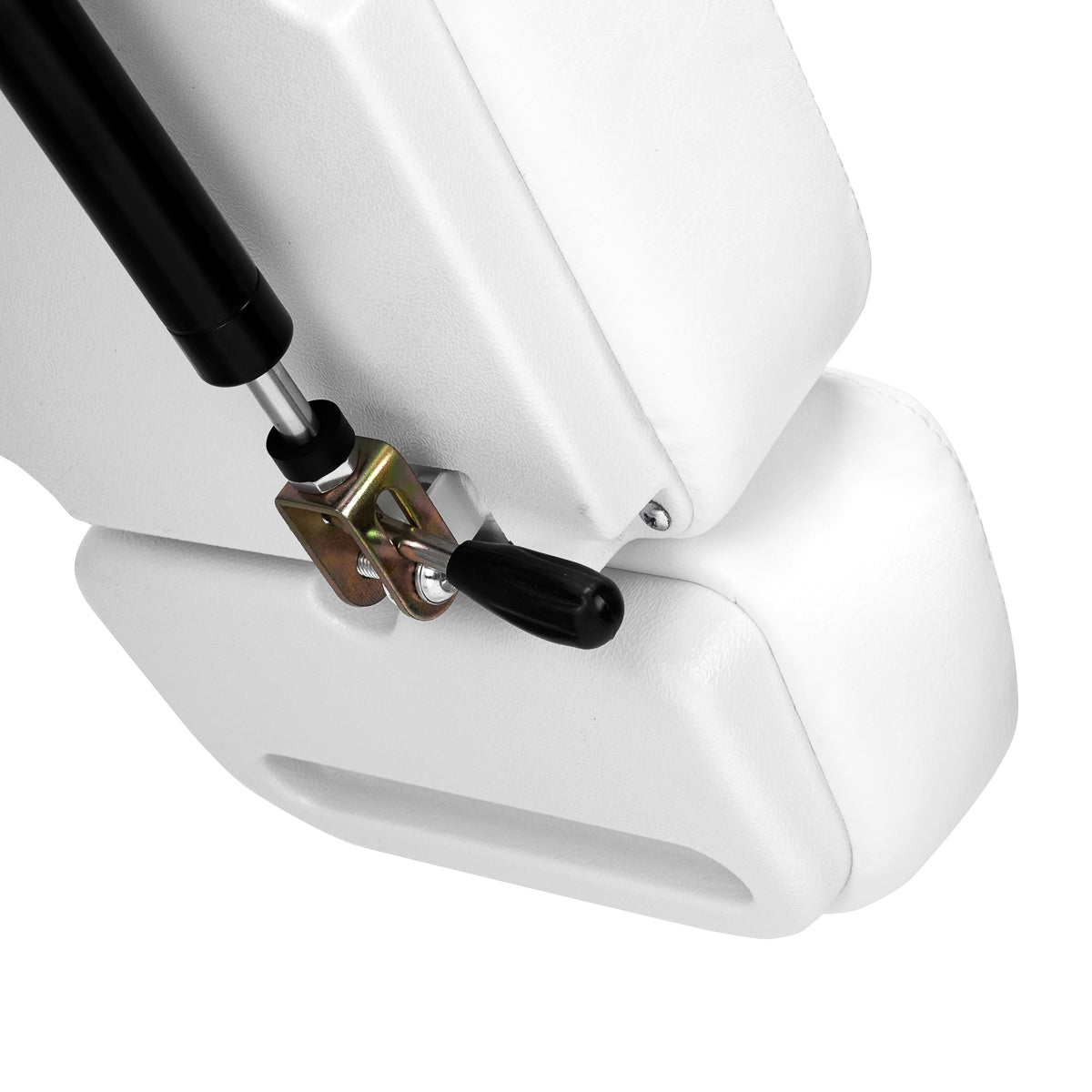 Electric cosmetic chair SILLON CLASSIC 3 motors with pedi cradle white - BVShop