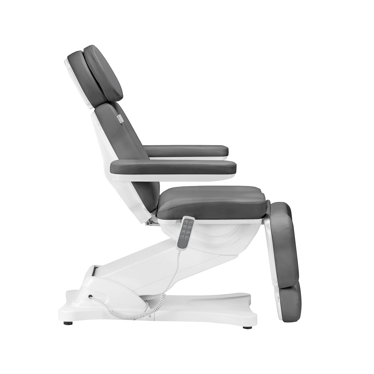 Electric cosmetic chair SILLON CLASSIC 4 motors with cradle gray - BVShop