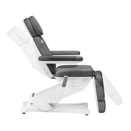 Electric cosmetic chair SILLON CLASSIC 4 motors with cradle gray - BVShop