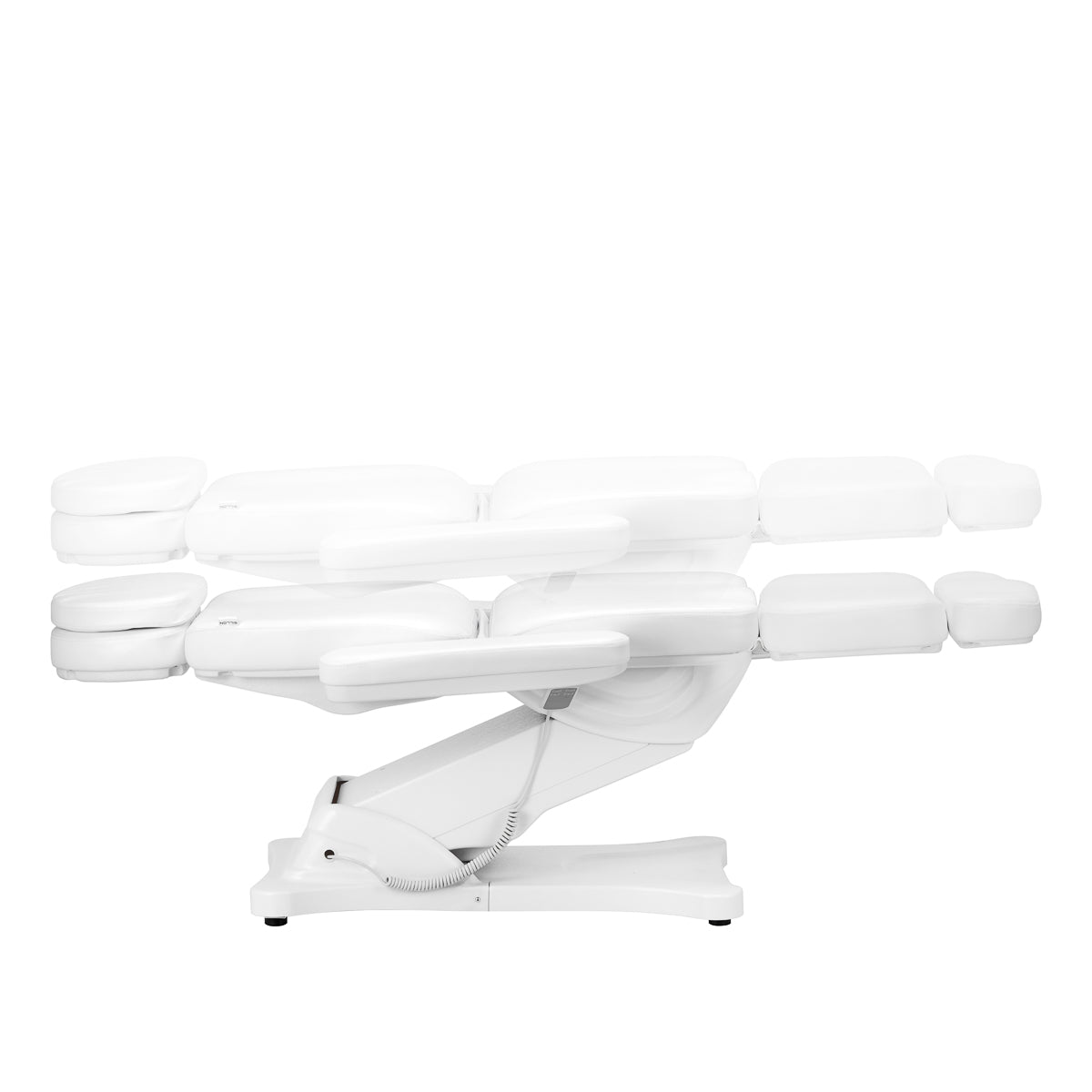 Electric cosmetic chair SILLON CLASSIC 4 motors with cradle white - BVShop