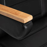 Electric cosmetic chair SILLON Lux 273B 3 actuators black - BVShop