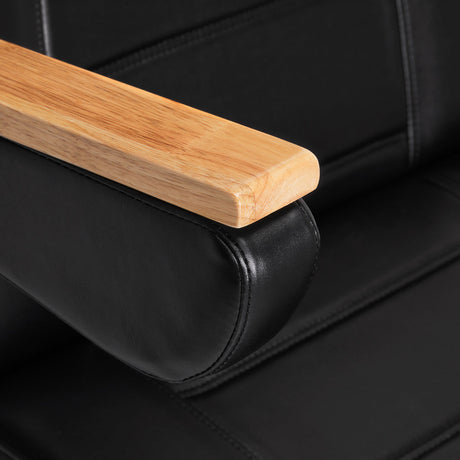 Electric cosmetic chair SILLON Lux 273B 3 actuators black - BVShop