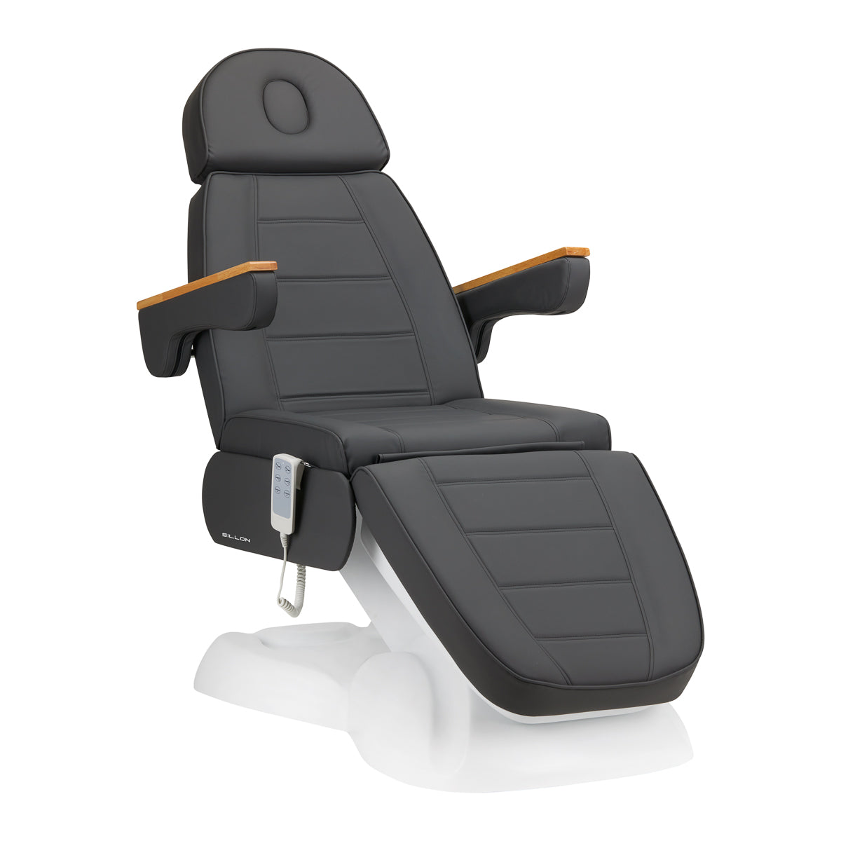 Electric cosmetic chair SILLON Lux 273b 3 actuators gray - BVShop