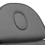 Electric cosmetic chair SILLON Lux 273b 3 actuators gray with gray base - BVShop