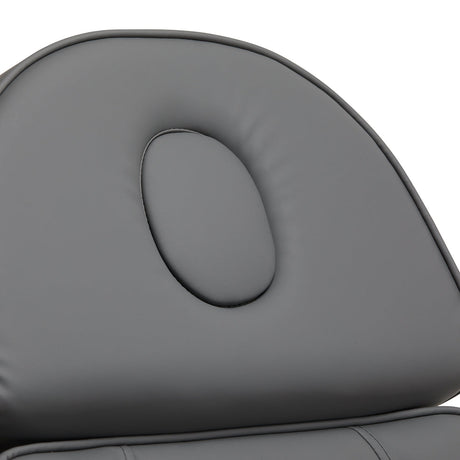 Electric cosmetic chair SILLON Lux 273b 3 actuators gray with gray base - BVShop