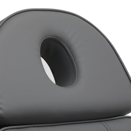 Electric cosmetic chair SILLON Lux 273b 3 actuators gray with gray base - BVShop