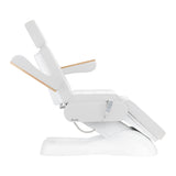 Electric cosmetic chair SILLON Lux 273b 3 motors white - BVShop