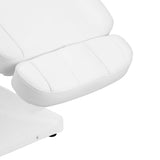 Electric cosmetic chair SILLON Luxury 3 motors white foot control - BVShop