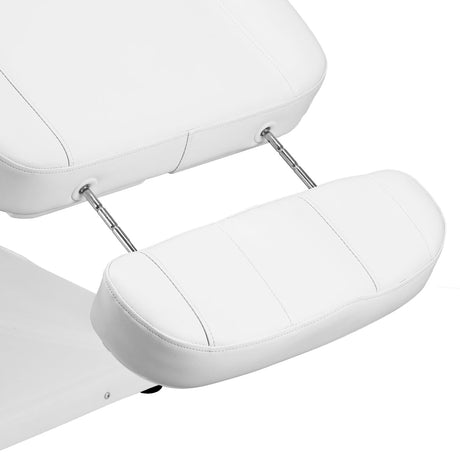 Electric cosmetic chair SILLON Luxury 3 motors white foot control - BVShop