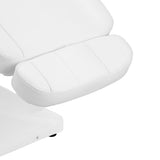 Electric cosmetic chair SILLON Luxury 3 motors white - BVShop