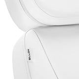 Electric cosmetic chair SILLON Luxury 3 motors white - BVShop