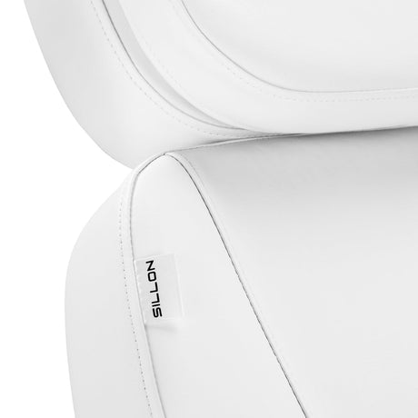 Electric cosmetic chair SILLON Luxury 3 motors white - BVShop