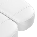 Electric cosmetic chair SILLON Luxury 3 motors white - BVShop