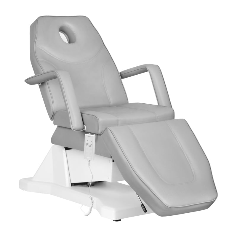 ELECTRIC COSMETIC CHAIR SOFT 1 MOTOR. GRAY - BVShop