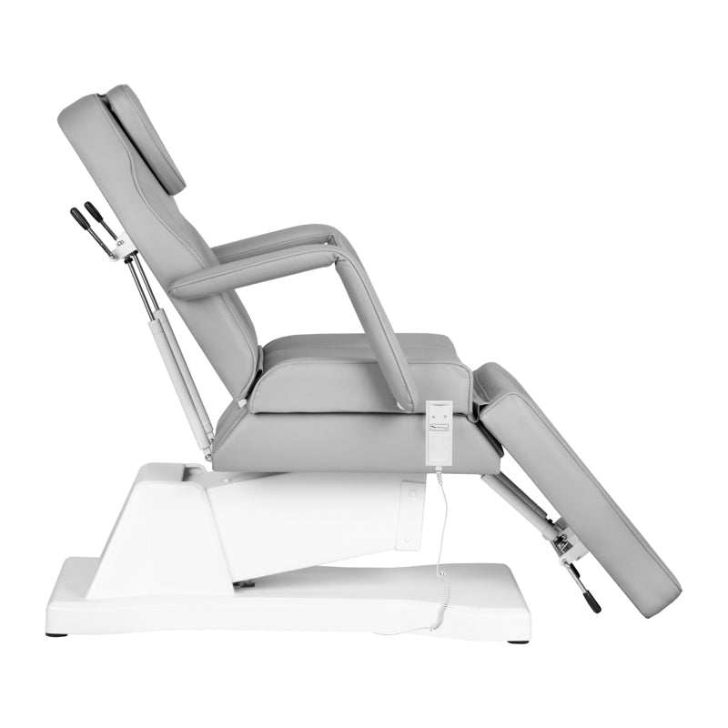 ELECTRIC COSMETIC CHAIR SOFT 1 MOTOR. GRAY - BVShop
