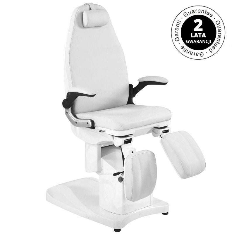 Electro podiatry chair azzurro 709a 3 strong white - BVShop