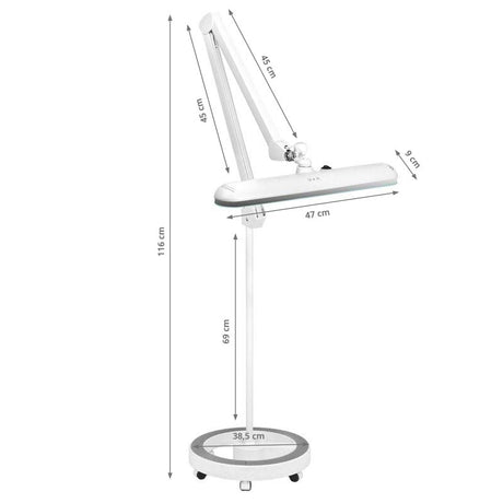 Elegant 801-l LED workshop lamp with a reg. white light intensity - BVShop