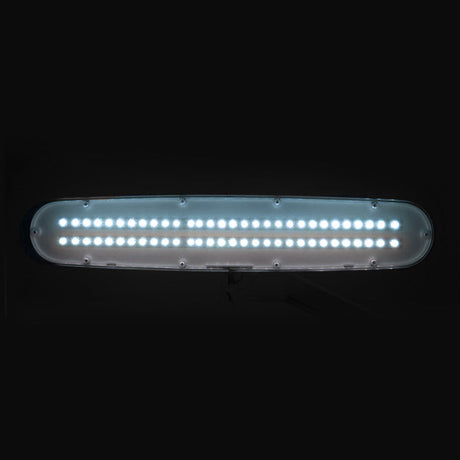 Elegant 801-s LED workshop lamp with a standard white tripod - BVShop