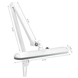 Elegant LED workshop lamp 801 l with a vice reg. white light intensity - BVShop