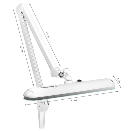 Elegant LED workshop lamp 801st standard white vise - BVShop